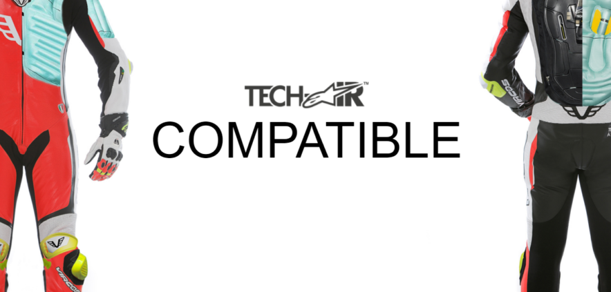 tuta moto su misura tech air compatibile